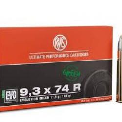 9.3x74R RWS EVO 11.9g 184gr