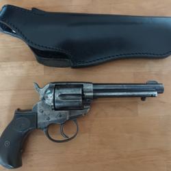 REVOLVER COLT LIGHTNIG  1877  CAL. 41  LONG COLT AVEC HOLSTER °°° SANS RESSORT DETENTE DU BARILLET°°