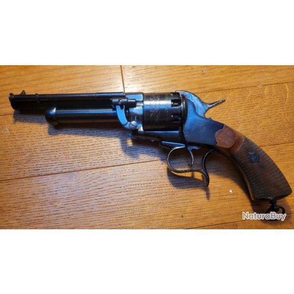 Revolver Le Mat de Cavalerie - reproduction Pietta - calibres .44 et 20 - TBE