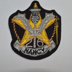 Patch brodé Militaire Insigne 26 Régiment de Nancy (17)