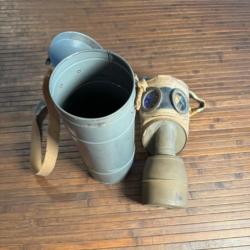 MASQUE A GAZ TC-38 WW2 AVEC SA BOÎTE 1939 - 39-45