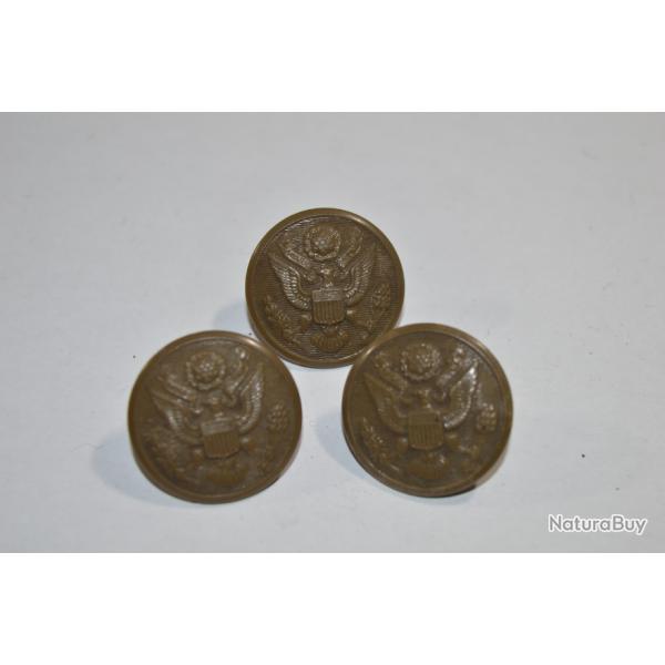 Boutons Amricain WW2 Vareuse  Vtement Militaria WW2 US 1939/1945 (17)