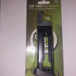 chargeur pour cz 75d compact co2 blowback