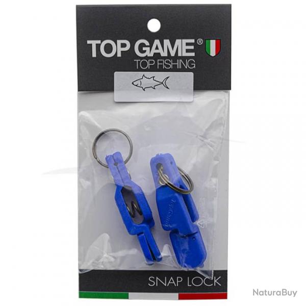 Snap Lock Top Game Bleu Pochette de 2