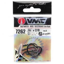 VMC 7262BN 4X Strong Live Bait 2/0