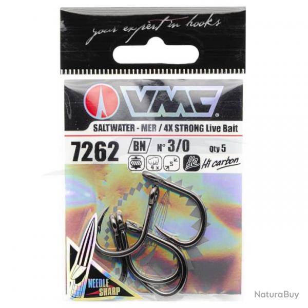 VMC 7262BN 4X Strong Live Bait 3/0