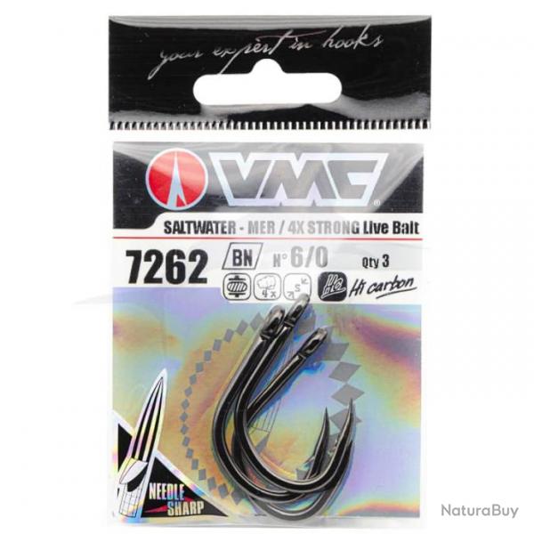 VMC 7262BN 4X Strong Live Bait 6/0