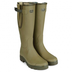 Bottes Le Chameau Vierzon doublées jersey Vert clair