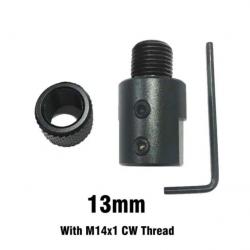 Adaptateur de filetage M14x1 CW - 13mm