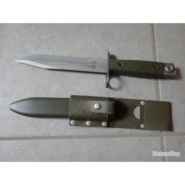 BAIONNETTE SUISSE FASS 90 ou Stgw 90 Victorinox - Peut servir dague de chasse