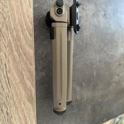 Bipied MAGPUL FDE 7 positions couleur Tan fixation M-LOK 6,8-10,3"