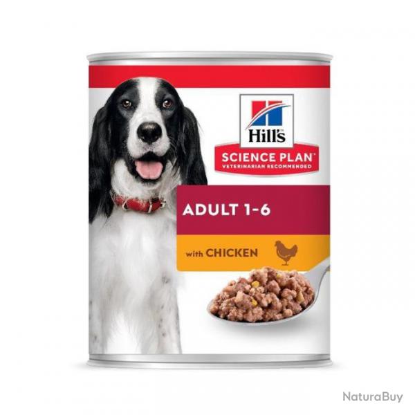 HILLS CANINE ADULT POULET BOITE 370GR