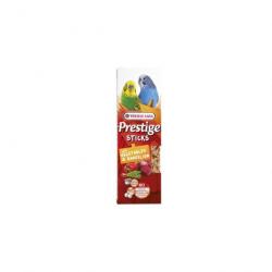 STICKS PRESTIGE PETITES PERRUCHES AVEC LEGUMES ET PISSENLIT X2     60GR