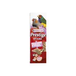 STICKS PRESTIGE PETITS OISEAUX CHANTEURS AVEC GRAINES SAUVAGES/ANIS X2   60GR