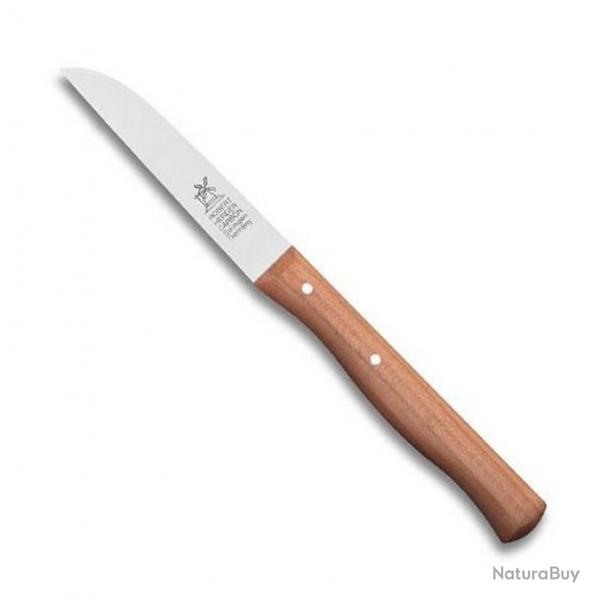 Couteau office pointe rabattue, Lame acier au carbone, Long. lame 8,5 cm [Windmhlenmesser]