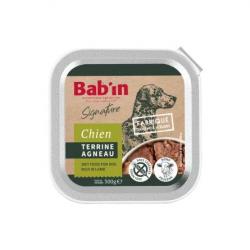 Pâté pour chien sous forme de terrine 5 x 300g à l'Agneau