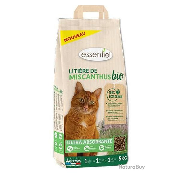 Lot litire pour chat, 3x5kg