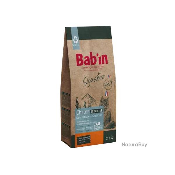 Croquette chaton sans crales/BAB'IN sac de 1,5 kg