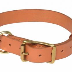 Collier cuir simple pour chien couleur London. 60/80 cm