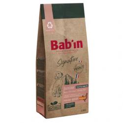 1 paquet de 12 kg de croquettes sans céréales pour Chiot /BAB'IN Junior Grain Free