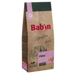 1 paquet de 12 kg de croquettes au poulet pour chiots - Bab'in Medium Junior