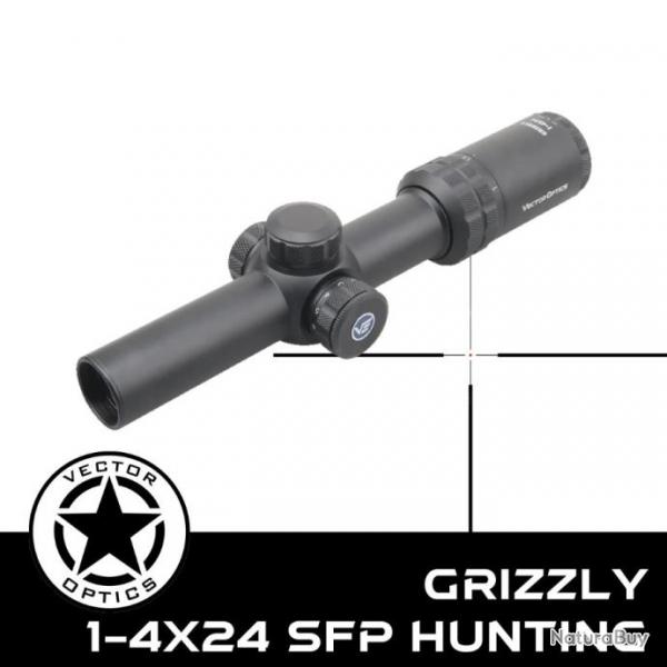 Vector Optics Grizzly 1-4x24 SFP Lunette de Chasse