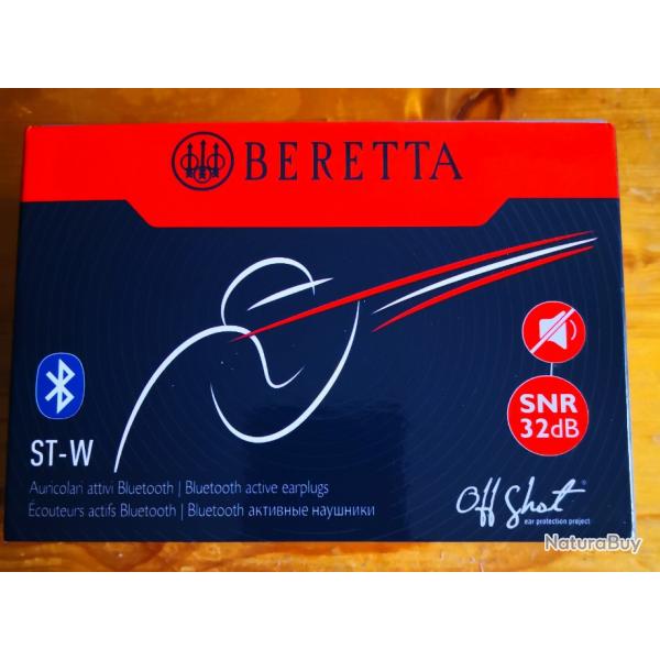 Beretta Off Shot : bluetooth active earplugs