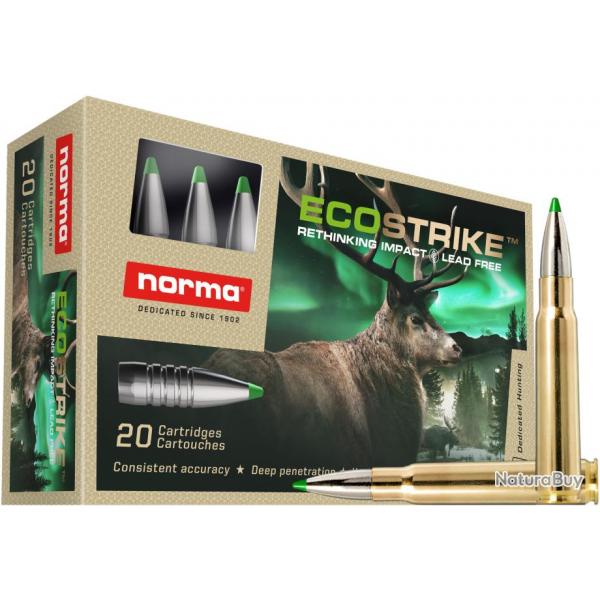 Cartouche Norma / cal. 7x64 - Ecostrike 9,1 g / 140 gr