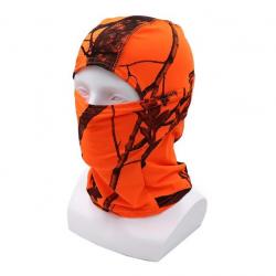 Livraison Gratuite Cagoule Camo Orange d