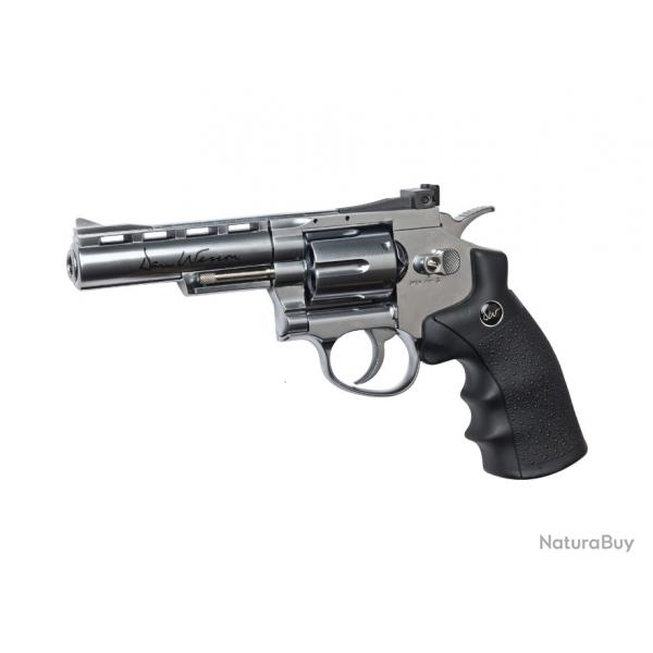 Airsoft - Dan Wesson 4'' silver CO2 non blow back | ASG (0003 0001)