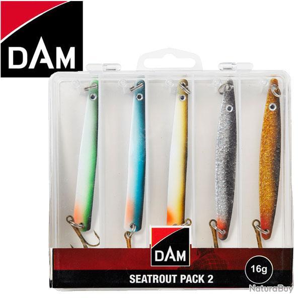 Kit Cuillers Ondulantes DAM Seatrout Pack 2