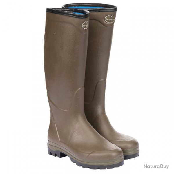 Bottes Le Chameau Country Cross noprne Vert fonc