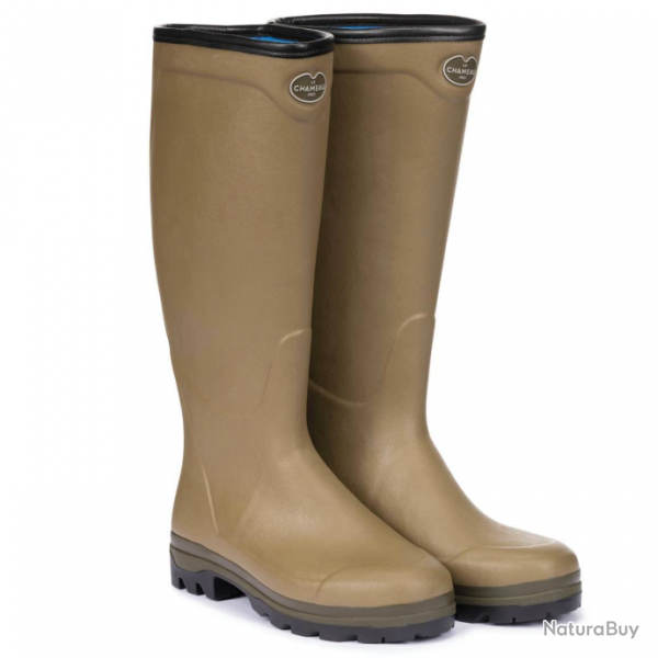 Bottes Le Chameau Country Cross noprne Vert clair