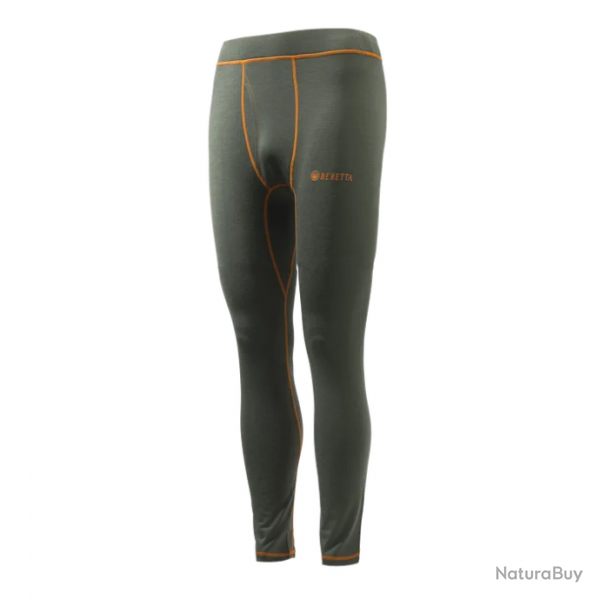 Pantalon Beretta Merino Base Layer Vert