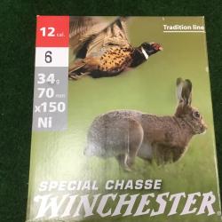 150 Cartouches Cal 12 Winchester Special Chasse 34g   PB 6