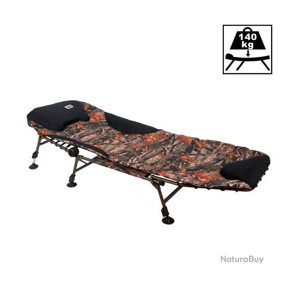 Bed Chair Carp Design Camo Line Full Camou 6 pieds