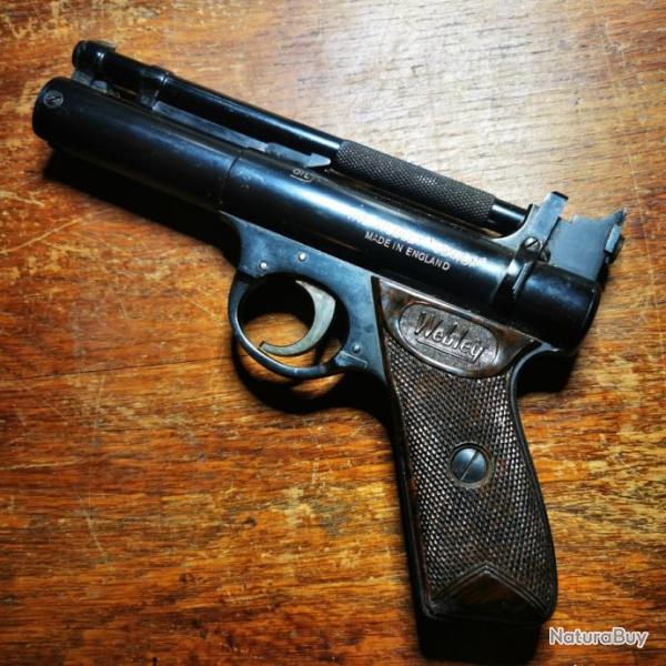 PISTOLET WEBLEY & SCOTT "SENIOR" - AIR PISTOLS- 4,5 mm no