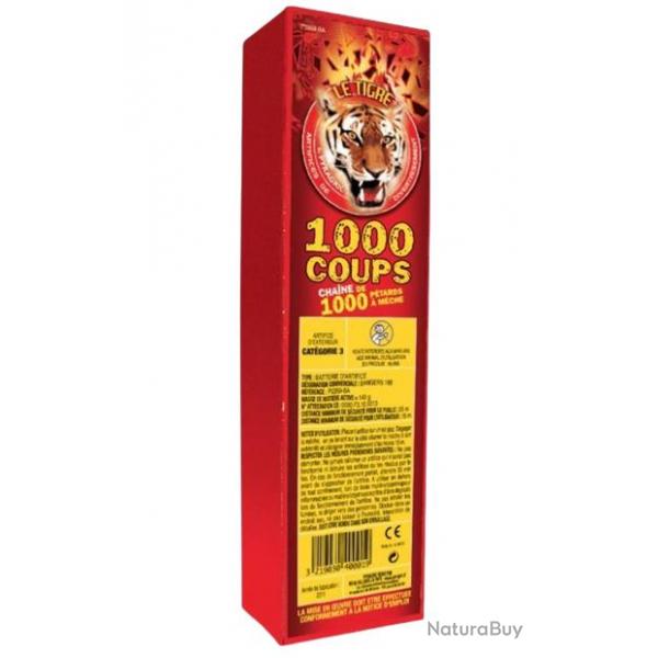 Mitraillette ptard de 1 000 coups - Le Tigre