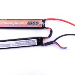 Batterie LiPo 7,4v Double 1300 mAh (VB Power)