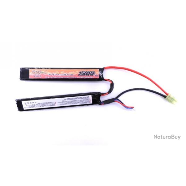 Batterie LiPo 7,4v Double 1300 mAh (VB Power)