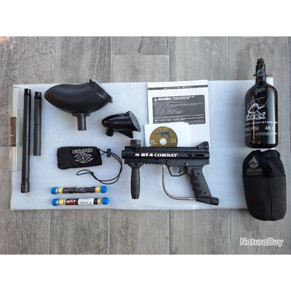Bt4 Empire combat lanceur paintball pack complet