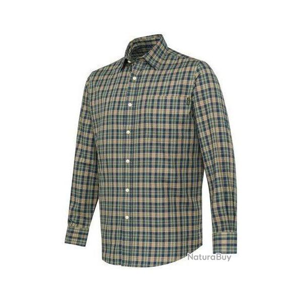 Chemise  manche longue Bryggen bleu BERETTA