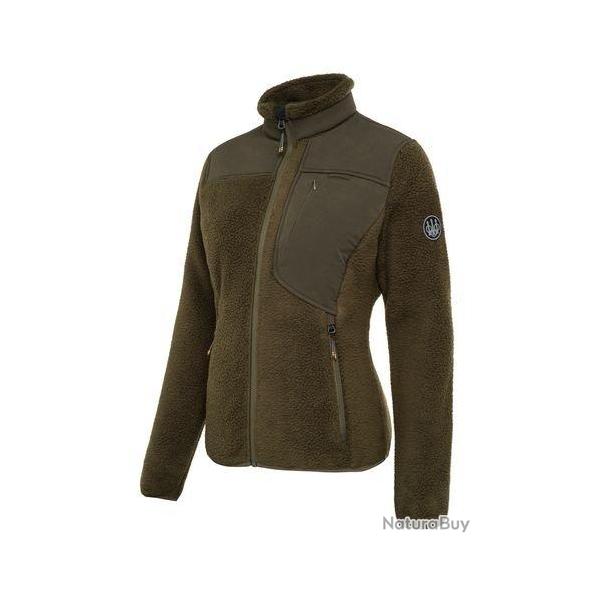 Veste Halifax Sherpa femme kaki BERETTA