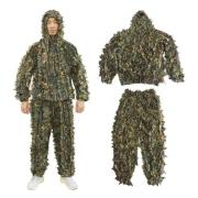 RANRANHOME Chasse De Feuilles 3D Ghillie Suit Camouflage