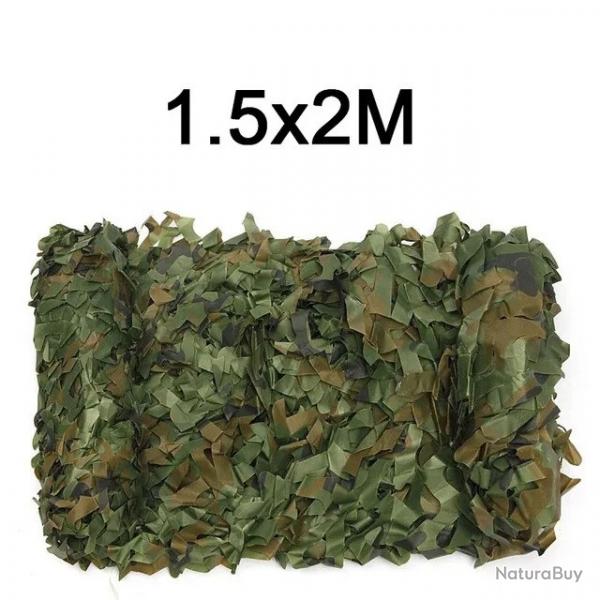 Filet de camouflage jungle - 1,5x2m