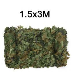 Filet de camouflage jungle - 1,5x3m