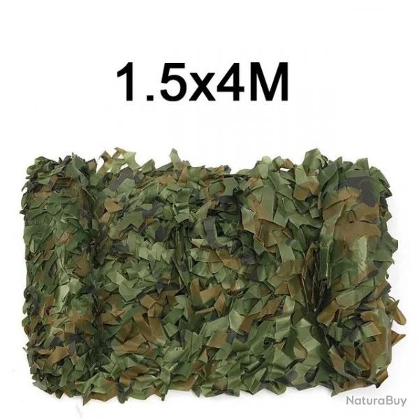 Filet de camouflage jungle - 1,5x4m