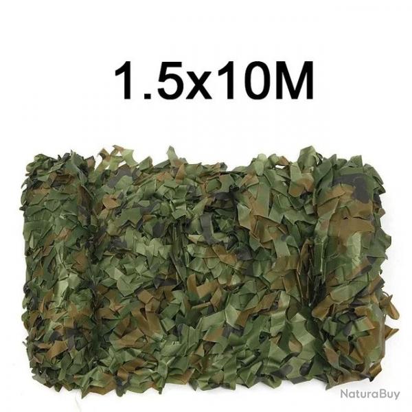 Filet de camouflage jungle - 1,5x10m