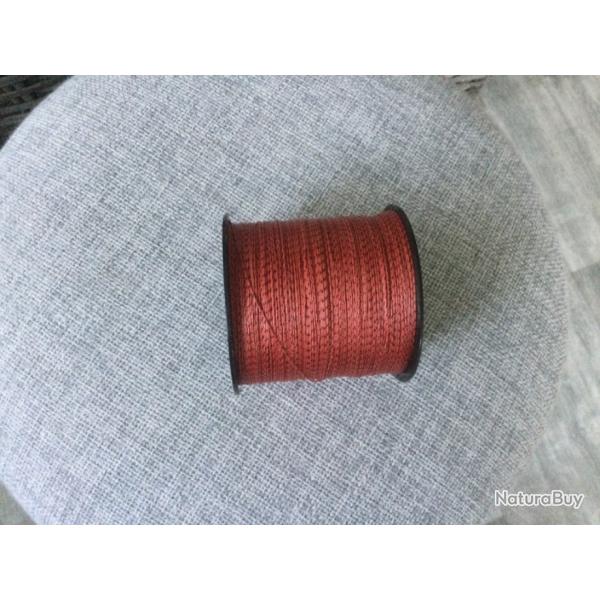 Bobine de tresse 300m / 60lb rouge/noir