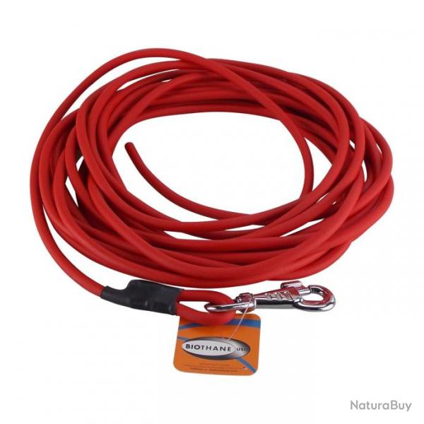 Longe BIOTHANE BETA ronde 8 mm 5 m ROUGE